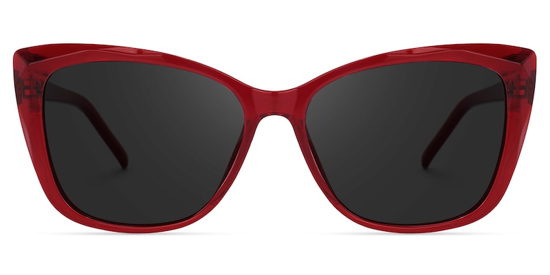 Farris Cat eye Red Sunglasses