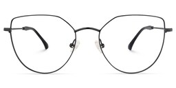 Doyle Cat Eye Black Glasses0