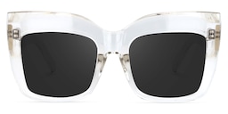Alberta Cat Eye Crystal Sunglasses0