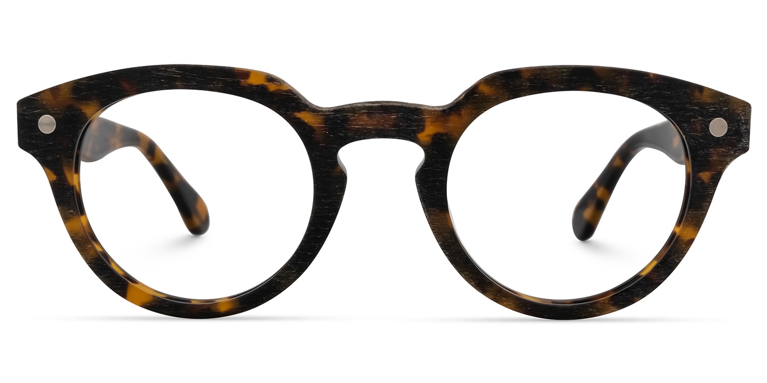 Galmore Round Tortoise Glasses | Zeelool Glasses