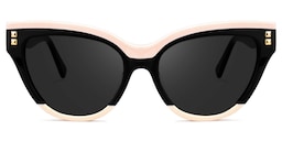 Cascata Cateye Black Sunglasses0