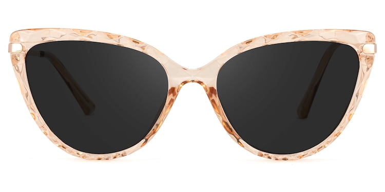 Lucas Cateye Champagne Sunglasses