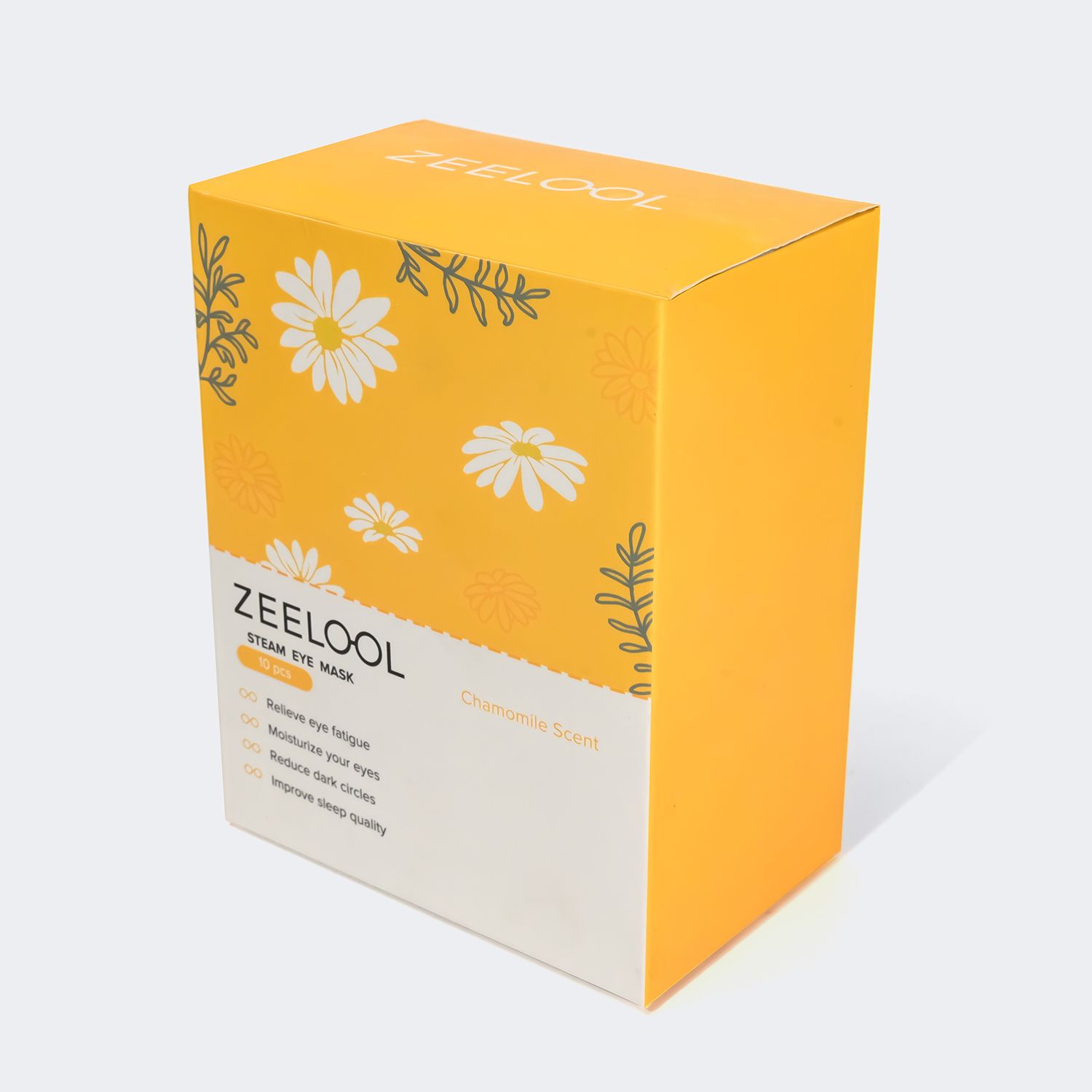 Zeelool Mild Steam Eye Mask Chamomile Scent 10 count | Zeelool Glasses4