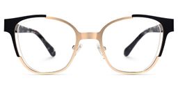 Angellay Square Gold Glasses0