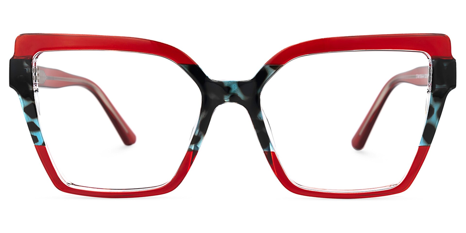 Lonnie Butterfly Red Glasses | Zeelool Glasses0