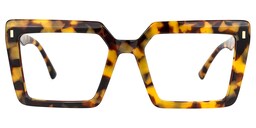 Nelisa Square Tortoise Glasses0