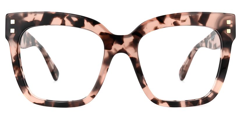Minguela Square Pink-Tortoise Glasses