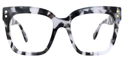 Minguela Square Gray-Tortoise Glasses0