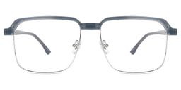 Cherron Browline Gray Glasses0