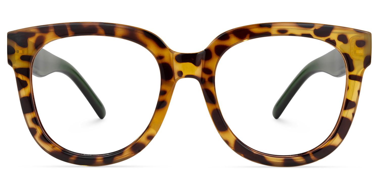 Harrell Square Tortoise Glasses | Zeelool Glasses0