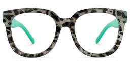 Harrell Square Light-Tortoise Glasses0