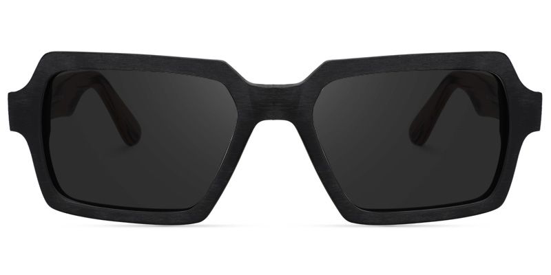Arthur Geometric Black Sunglasses | Zeelool Glasses0