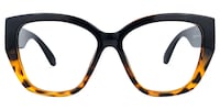 Rocio Square Two-Tone Glasses0