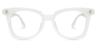 Narvaez Square White Glasses0