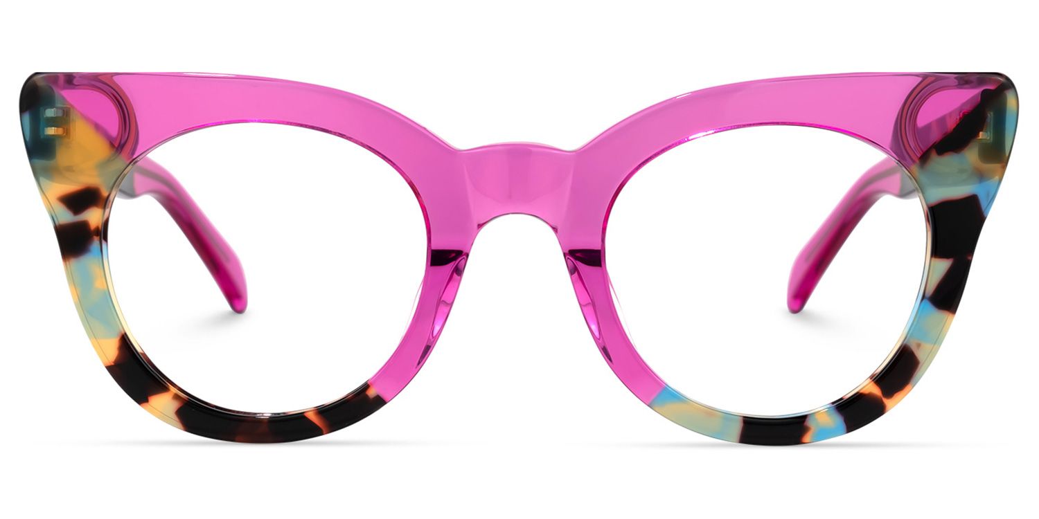 Godwin Cateye Purple Glasses | Zeelool Glasses0