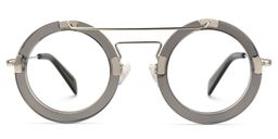 Talkami Round Gray Glasses0