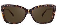 Edna Cateye Yellow-Tortoise Sunglasses0
