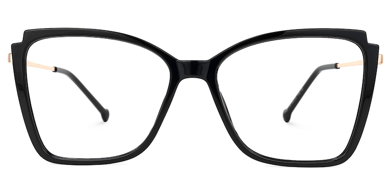 Blount Square Black Glasses | Zeelool Glasses0