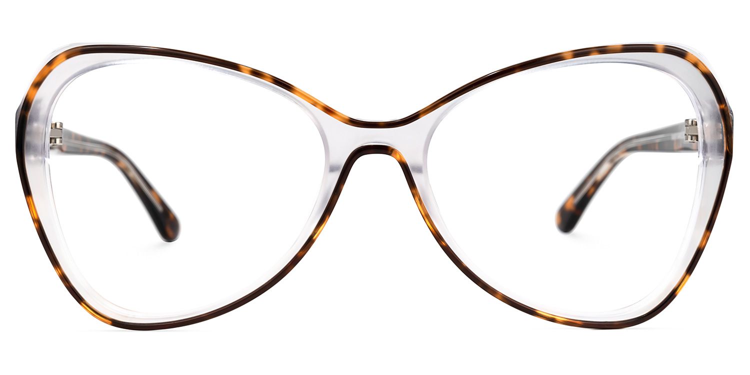 Margarita Geometric Tortoise Glasses | Zeelool Glasses0