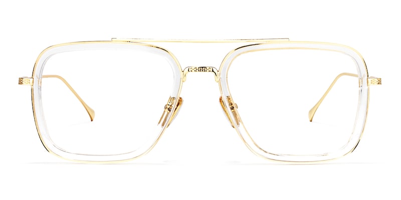 Gifford Aviator Crystal Glasses | Zeelool Glasses0
