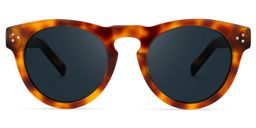 Malloy Round Tortoise Sunglasses0