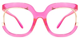 Darice Round Pink Glasses0