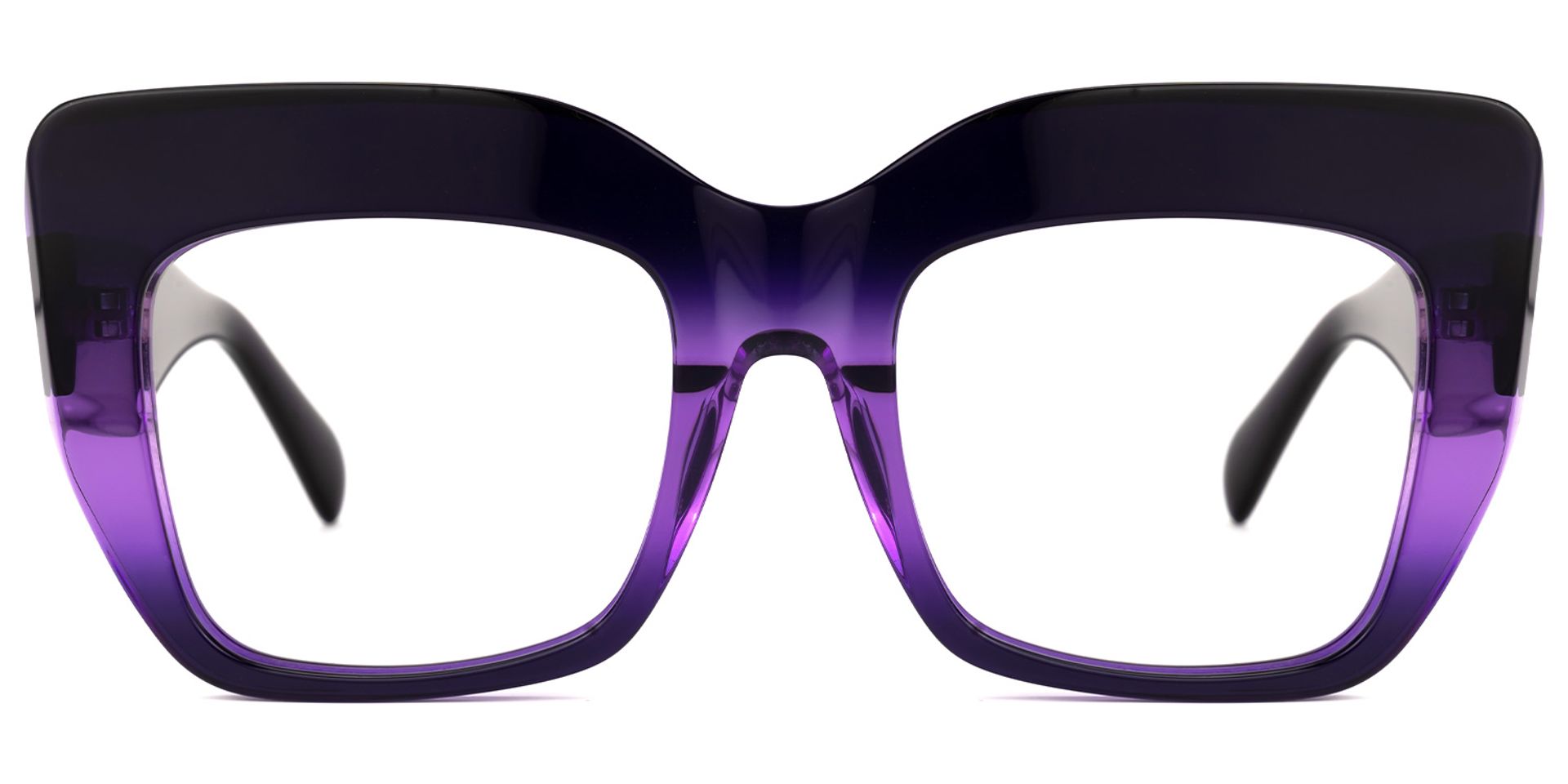 Charmaine Cat Eye Dark-Purple Glasses for Women0