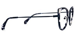 Taisha Cateye Blue-Tortoise Glasses2