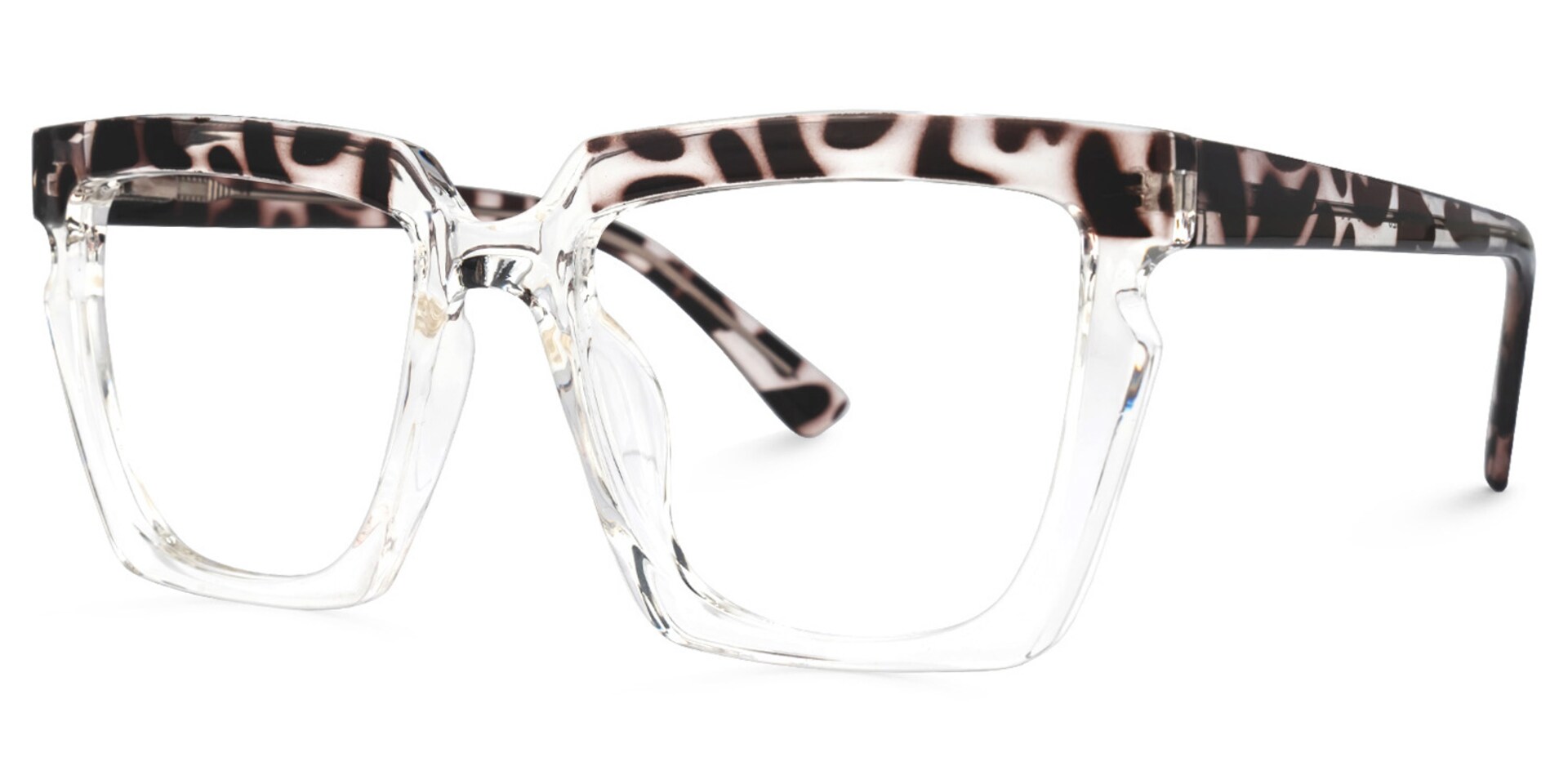 Gerel Square Crystal Glasses | Zeelool Glasses1