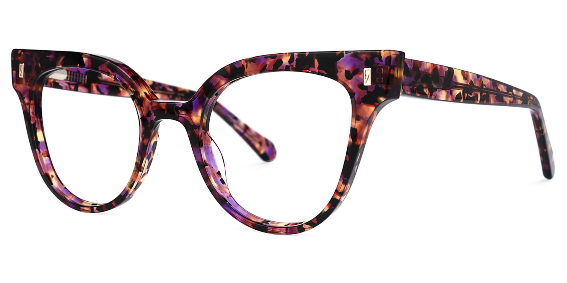 Susie Cateye Floral Glasses | Zeelool Glasses1