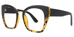 Denis Cat Eye Black Glasses1