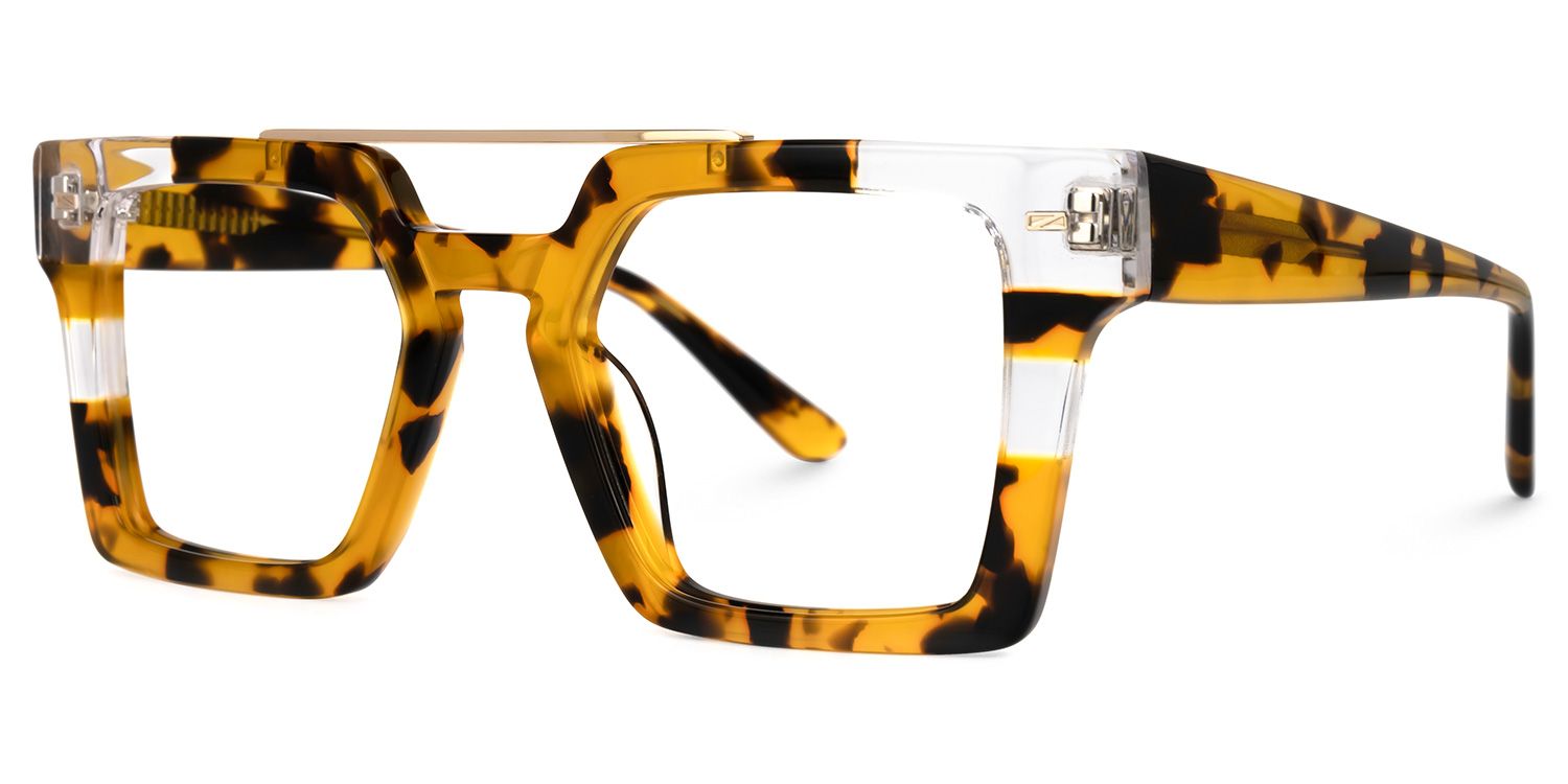 Julisa Square Tortoise Glasses | ZEELOOL Canada1