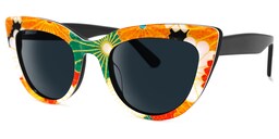 Makie Cateye Black Sunglasses1