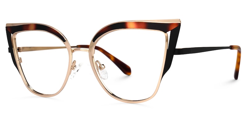 Abeni Cateye Tortoise Glasses | Zeelool Glasses1
