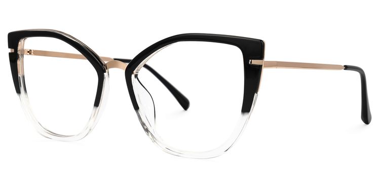 Tabrieah Cat-eye Black Glasses