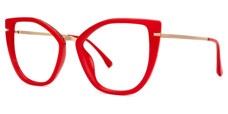 Tabrieah Cateye Red Glasses | Zeelool Glasses1
