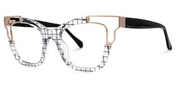 Rhoden Cateye Crystal Glasses1