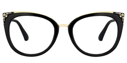 Dalton Black Cat eye Glasses0