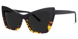 Driscoll Cateye Yellow-Tortoise Sunglasses1