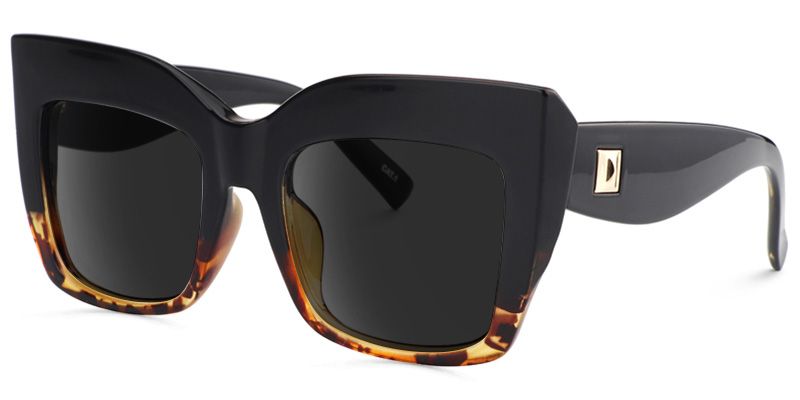 Alberta Tortoise Square Polarized Sunglasses for Driving | ZEELOOL1
