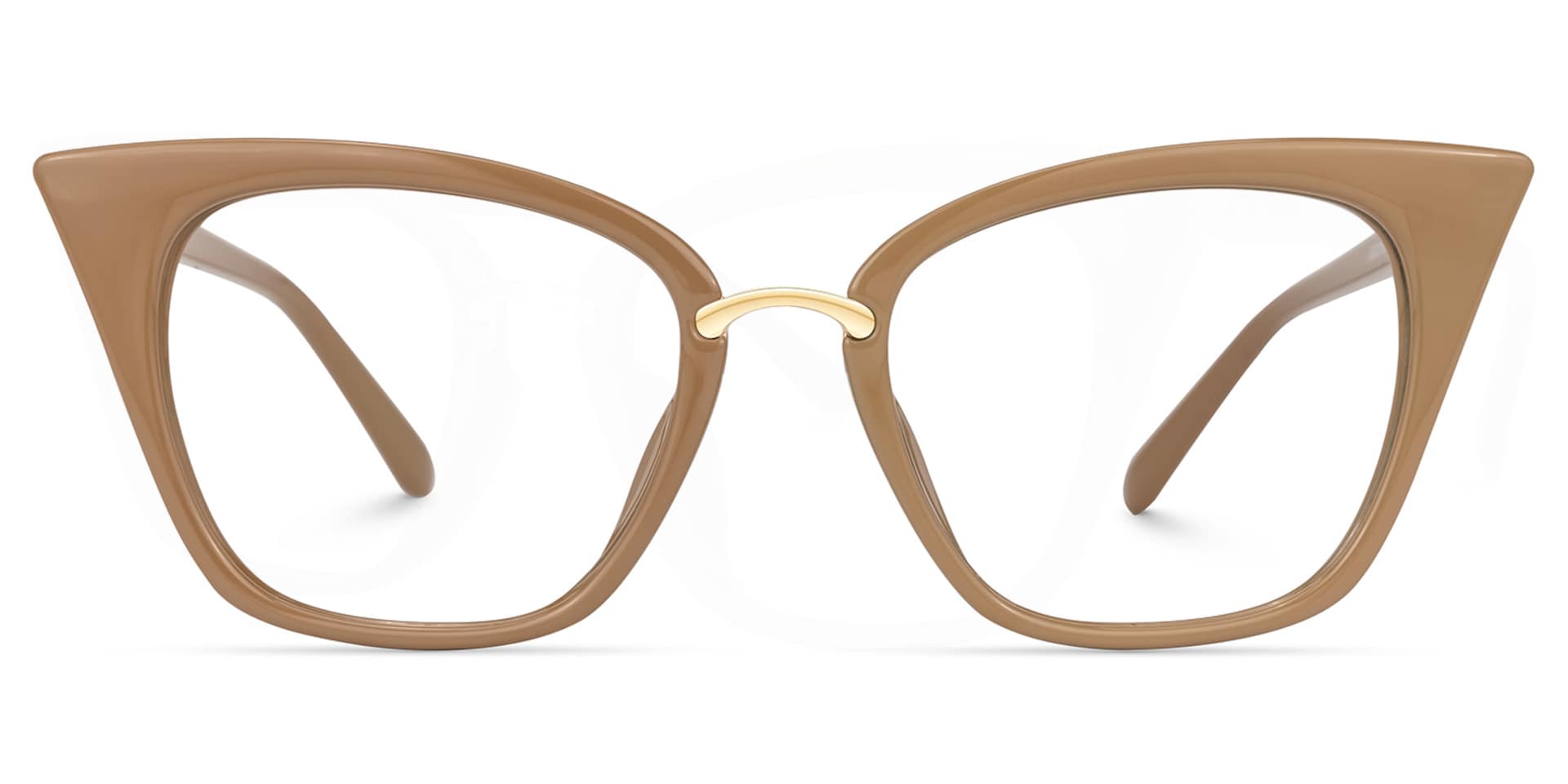 Chandrikar Cateye Mocha Frame Glasses | Zeelool Glasses0