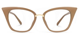 Chandrikar Cateye Mocha Glasses0