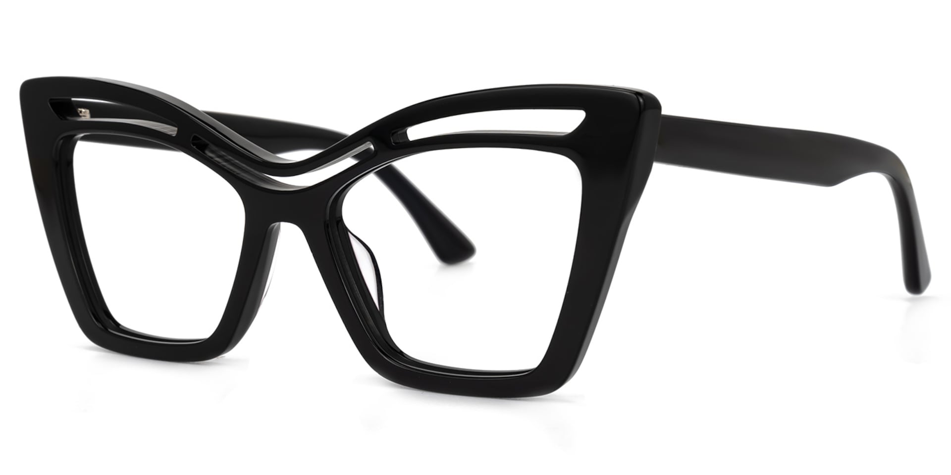 Arsolon Cateye Black Glasses | Zeelool Glasses1