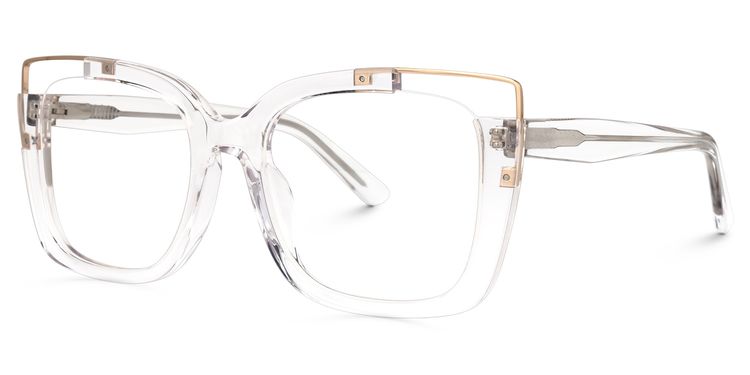Dortch Square Clear Glasses