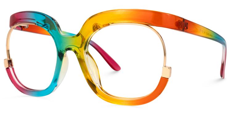 Darice Round Colorful Glasses