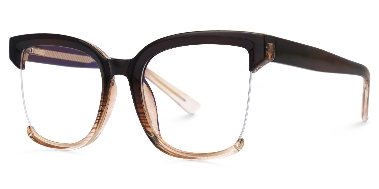 Cadogan Square Brown Glasses | Zeelool Glasses1