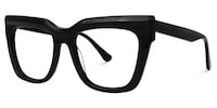 Burse Cateye Black Glasses1