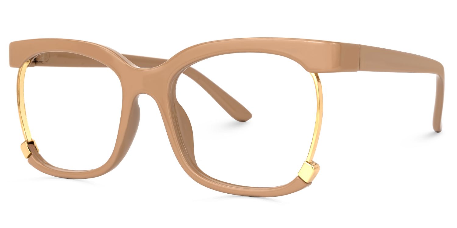 Obando Square Brown Glasses | ZEELOOL Canada1