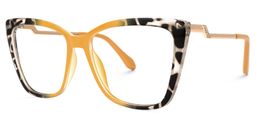 Corlette CateyeTortoise Glasses1