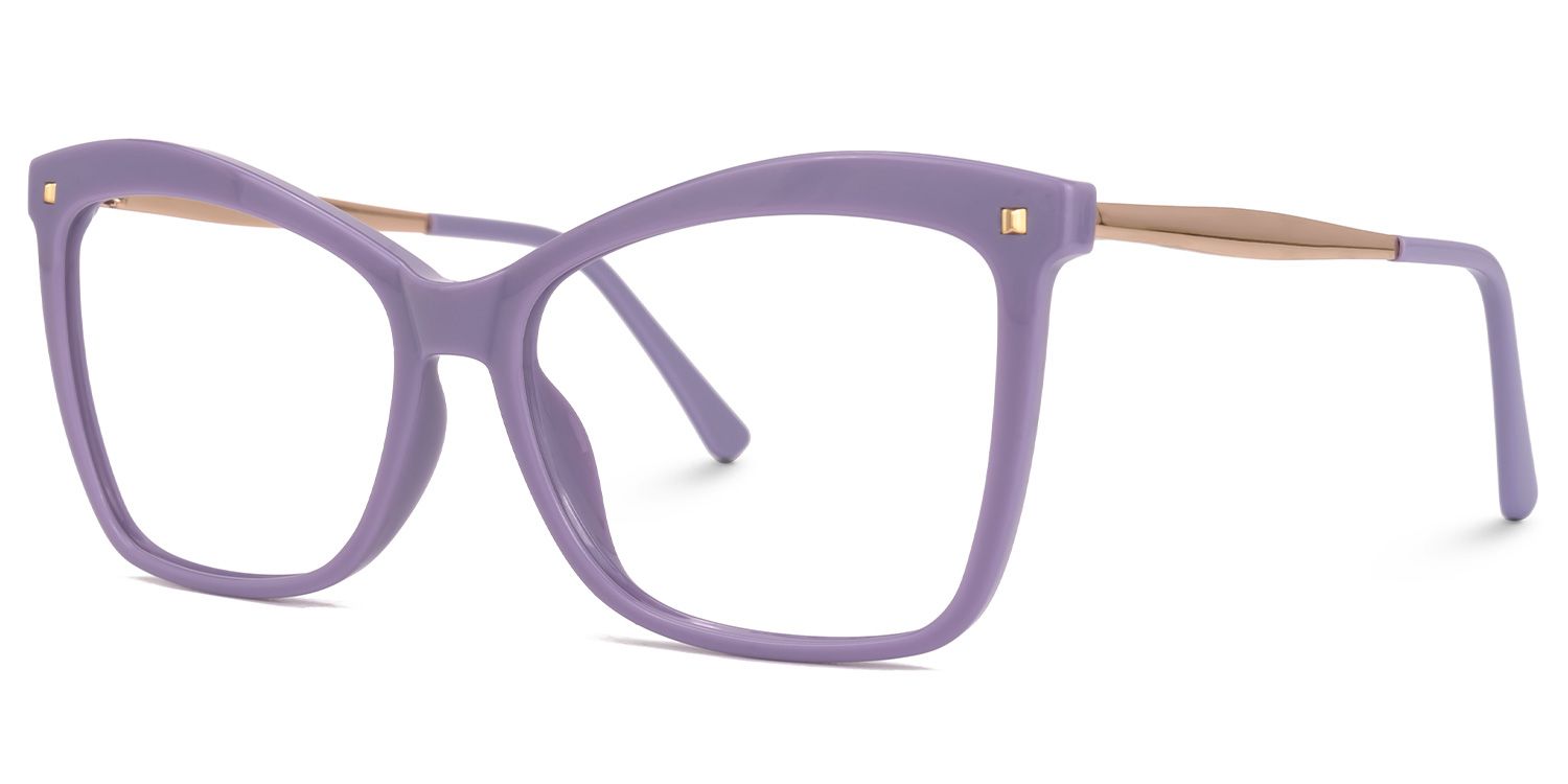 Isaebella Butterfly Light Purple Frame Glasses | Zeelool1
